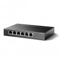 TP-LINK 6-Port 10/100Mbps Desktop Switch with 4-Port PoE+ (LS106LP)