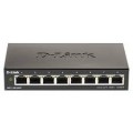 D-Link 8 port 10/100/1000Mbps PoE Easy Smart green switch, 64W DGS-1100-08PV2
