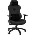 Anda Seat Phantom 3 PVC Leather Gaming Chairs for Adults - Large Wide Seat Gamer Chair with Lumbar Support, Comfortable Premium Video Game Seats with Headrest - Black Gaming Seat with Cushion