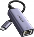 UGREEN USB Type C to 10/100/1000M Ethernet Adapter (Space Gray)