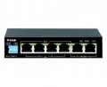 D-Link 6 port 100Mbps with 4 10/100 Mbps PoE ports DES-F1006P