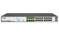 Dlink 26-Port Gigabit PoE Switch with 24 PoE+ Ports (8 Long Reach 250m) and 2 Uplinks with Combo SFP. PoE budget 250W DGS-F1026P 