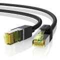 UGREEN Cat7 Pure Copper Ethernet Cable Braided 15m (Black)